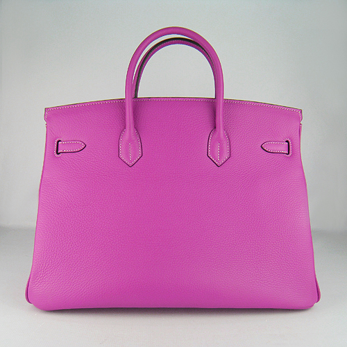 Replica Hermes Birkin 40CM Togo Bag Dark Peachblow 6099 Online - Click Image to Close